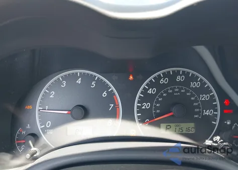 2013 Toyota Corolla Le z USA, uszkodzony, nr VIN 5YFBU4EE4DP207981